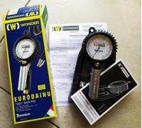 Pistola gonfiaggio pneumatici professionale MICHELIN Eurodainu 1991 doppia scala