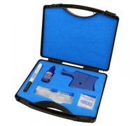 PISTOLA GUN KIT CAFLON FORALOBI ORECCHINI PIERCING STERILI PREFORO PRE-ORECCHINI