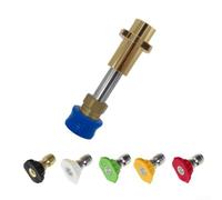 Pistola in schiuma ad alta pressione con connettore rapido da 1/4 e set di ugelli a cinque colori, progettata per una pulizia efficiente del veicolo su K2 e serie (2)