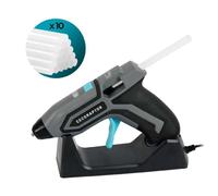 Cecotec Pistola per Colla a Caldo Senza Fili, CecoRaptor Perfect Fix, Batteria 3.7 V e 1500 mAh, Diametro Barra 7 mm e 140 mm di Lunghezza, Riscaldamento 90 s, Autonomia fino a 30 min