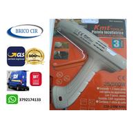 PISTOLA INCOLLATRICE PROFESSIONALE PER COLLA A CALDO 500 W 3 pezzi