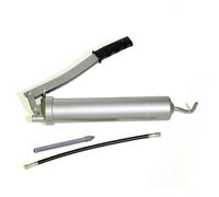 PISTOLA INGRASSATORE POMPA MANUALE GRASSO CONTENITORE 500CC TUBO FLESSIBILE1283