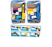 Pistola Lancia Proiettili Soffici e Spruzza Acqua 2 in 1 ad Acqua e Spara Dardi