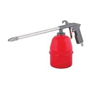 Pistola lavaggio con nafta gasolio olio ad aria compressa per compressore pressione 3-8 bar con serbatoio in metallo 1 Litro