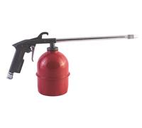 PISTOLA LAVAGGIO GASOLIO NAFTA CON SERBATOIO METALLO VERNICIATO LT 1 (39247)