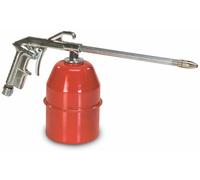 Pistola lavaggio per nafta con serbatoio e attacco rapido tedesco Made in Italy