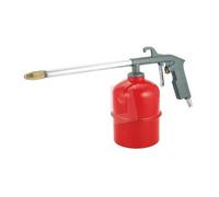 PISTOLA LAVAGGIO PER NAFTA OLIO SERBATOIO 900 ML ARIA COMPRESSA COMPRESSORE