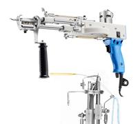 Pistola, Macchina per Tessere tappeti, Pistola elettrica 2 in 1 per Taglio e ricciolo, Altezza Pelo 20-30 mm, Pistola Manuale per Fai da Te Fatti a Mano
