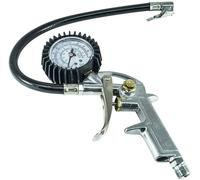 Pistola Manometro, Compressore Gonfiaggio Aria Pneumatico, Gomme Innesto Filetta
