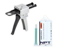 Pistola Manuale Erogatrice per Colla Bicomponente + Colla 2K U-Bond Ultra 1 Min