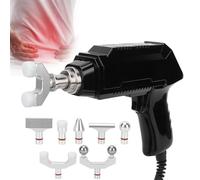 Pistola massaggiante professionale, dispositivo di terapia a percussione a 9 velocità per alleviare i dolori muscolari e articolari, strumento elettrico di recupero del corpo per atleti e uso