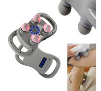 PISTOLA MASSAGGIO PERCUSSIONE A 4 TESTE SCHIENA GAMBE COLLO ALLEVIA IL DOLORE