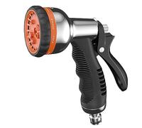PISTOLA MULTIFUNZIONE OTTONE CROMATO CLABER 9622 METAL-JET 8 GETTI REGOLABILI