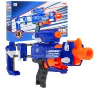 pistola per bambini blaze storm con mirino laser e 20 proiettili in spugna