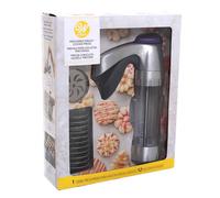 Pistola per biscotti in acciaio inox con 12 trafile Wilton