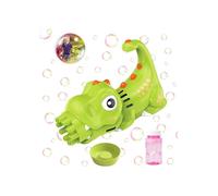 Pistola per bolle di sapone con 10 fori, in plastica ABS bianca, macchina per bolle portatile per bambini e divertimento all'aperto