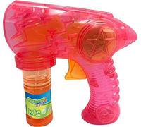 Pistola per bolle di sapone, rosso, arancione, per liquido da 59 ml