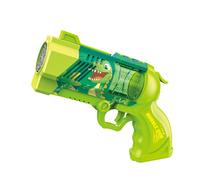 Pistola per bolle Dinosauro Verde con Luce
