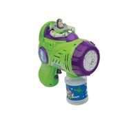 Pistola per bolle LEXIBOOK Toy Story con figurina 3D Buzz Lightyear, suoni e LED, colore verde viola - Nouvo
