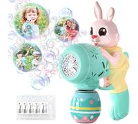 Pistola per Bolle per Bambini Bunny Macchina per Bolle per Bambini 1-3