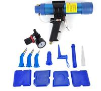 Pistola per calafataggio manuale, pistola per calafataggio sigillante 310 ml Pistola per calafataggio regolabile senza gocciolamento compatibile con sigillante, acrilico, lattice,