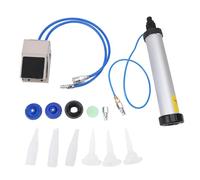 Pistola per calafataggio pneumatica, Pistola per calafataggio ad aria compressa Pistola per calafataggio per salsicce in lega di alluminio Pistola per calafataggio con canna in (400 ml)