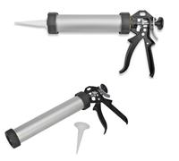 PISTOLA PER CARTUCCIA SILICONE FUGHE 230 MM IN ALLUMINIO PROFESSIONALE BECCUCCIO