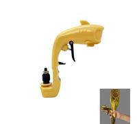 Pistola per champagne, pistola per birra, pistola per spruzzare, regolabile, per compleanni, feste, bar, Natale, celebrazioni (oro)