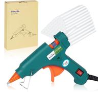 Pistola per Colla a Caldo, 20W Con 75 Stick, per Arte DIY a Scuola Riscaldamento