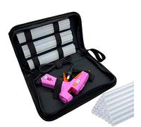 Pistola per colla a caldo, 30 W ad alta temperatura, kit pistola per colla a caldo con 30 bastoncini di colla (18,3 x 0,7 cm) per progetti fai da te, arti e artigianato, riparazioni e sigillature
