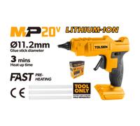 PISTOLA PER COLLA A CALDO A BATTERIA 20V SERIE MP20V TOLSEN