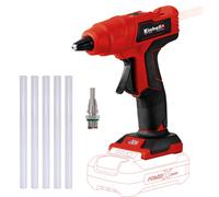 EINHELL ITALIA PISTOLA PER COLLA A CALDO A BATTERIA RICARICABILE 18V CON DISPLA