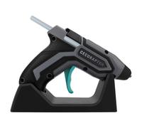 Pistola per colla a caldo Cecotec CecoRaptor Perfect Fix 360 X-Treme - Autonomia 30 minuti - Base di ricarica - Batteria da 15 Ah 37 V - Include 10 stick di colla - Spegnimento automatico - Colore ner