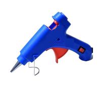 Pistola per colla a caldo, Pistola for colla a caldo elettrica da 20 W, 4 pezzi, accessori for gioielli fai te fatti a mano, strumenti ad alta temperatura per riparazioni domestiche(Blue*5)