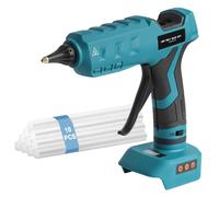 Pistola per colla a caldo senza fili per batteria Makita da 18 V, 11 mm, tempo di riscaldamento rapido, versatile e preciso ugello in rame per progetti fai da te, artigianato e riparazioni