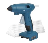 Pistola per colla a caldo senza fili per batteria Makita da 18 V, tempo di riscaldamento rapido, versatile e preciso ugello in rame, per progetti fai da te, artigianato e riparazioni