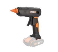 Pistola per colla a caldo Worx WX045.9 20V solo corpo macchina Nero-arancio
