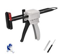 Pistola per colla a tubetto di dentifricio, spremiagrumi universale 704, dispenser di colla universale, strumento manuale regolabile per dentifricio, estrusore per colla per dentifricio, crema (1