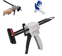 Pistola per colla a tubo di dentifricio, Spremiagrumi per tubi, Dispenser universale per colla 704, Pistola per colla per spremitura del tubo, Applicatore di estrusore regolabile per silicone, adesivo