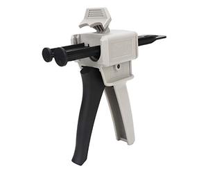 Pistola per colla epossidica AB, pistola erogatrice 50ML Misto universale 1: 1 e 2: 1 Strumento per impugnatura della pistola adesiva per applicazione