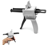Pistola per colla epossidica da 50 ml, miscelata,dispenser di colla 1:1/1:2 | pistola a pressione, pistola a cartuccia, pistola per colla epossidica, pistola per colla epossidica 2K, dispenser per
