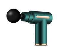 Pistola Per Fascia Elettrica Smart Fitness Relax Massaggiatore Muscolare Pistola Per Fascia Per Massaggio Cervicale Ricaricabile Mini Pistola Per Film Di Forza, Verde Scuro, Tipo A Pulsante