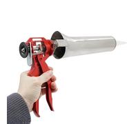 Pistola per fughe, in acciaio inox, per piastrelle