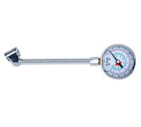 Yato Manometro per pressione pneumatici YT-24301 0-220 Psi Cromo
