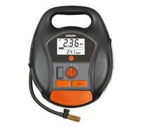 OSRAM TYREinflate 6000, compressore e pompa ad aria digitale ricaricabile e senza fili, con luce LED e funzione di sgonfiaggio, collegamento alla rete elettrica tramite presa da 12 V dell'auto