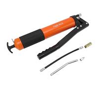 Pistola per grasso manuale ad alta pressione 600CC, 10000PSI, per automobili, camion, navi, tosaerba, trattori, acciaio in lega di zinco, plastica, costruzione durevole (Doppio pistone rinforzato