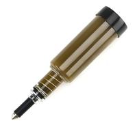 Pistola per grasso per motosega, 3,5 x 16,5 cm, portatile, manuale, mini pistola per ingrassaggio, barra e olio per catena per motosega e olio per catena