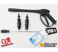 Pistola per idropulitrice 500 mm + Lancia Comet + Ugello rotante e ventaglio KL