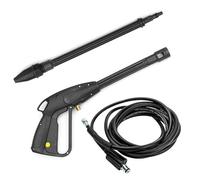 Pistola per idropulitrice regolabile - Spruzzatore di pulizia automatico, macchina a getto d'acqua domestica, lavaggio esterno pesante, design ergonomico leggero con tubo flessibile | Comodo accesso