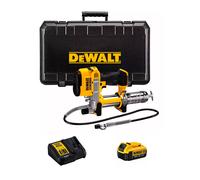 Pistola per il grasso DeWALT DCGG571M1 (1 x 4,0 Ah + DCB115 + Valigetta)